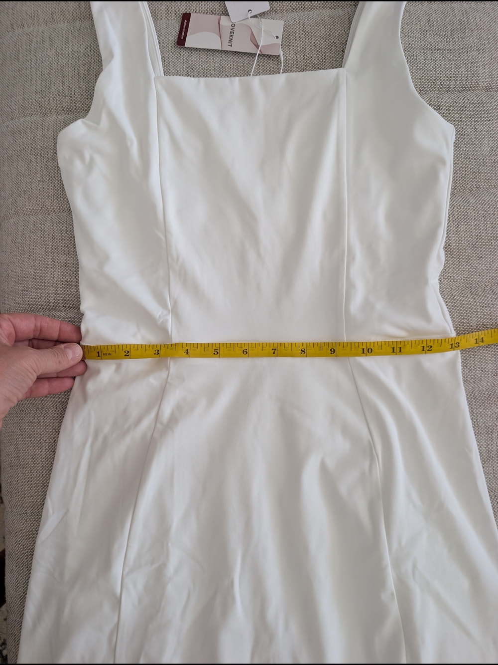 Travis Mathew Moveknit Sleeveless Dress White | Size S NWT - Picture 9 of 16